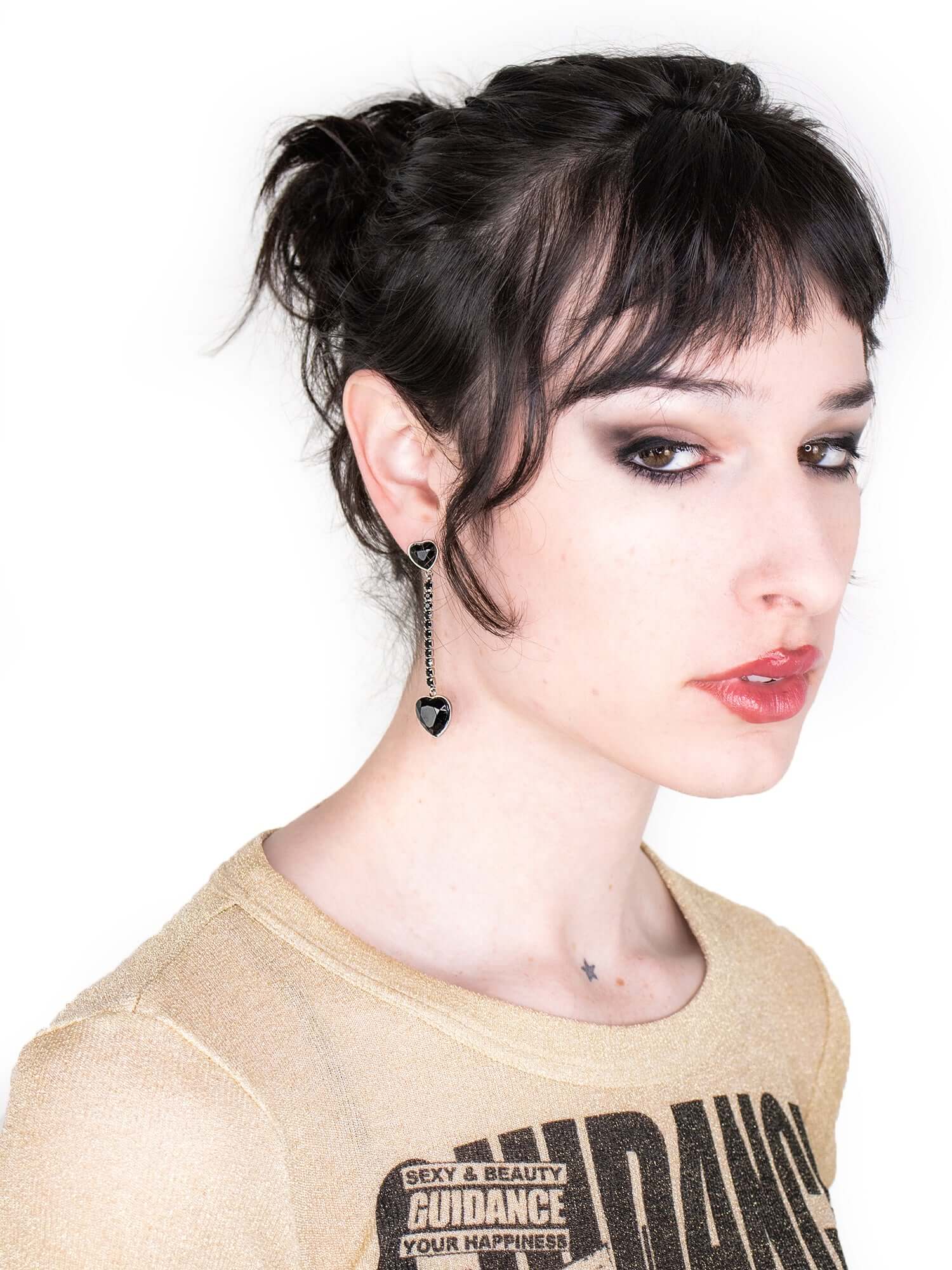 Black Crush Earrings - Image 3