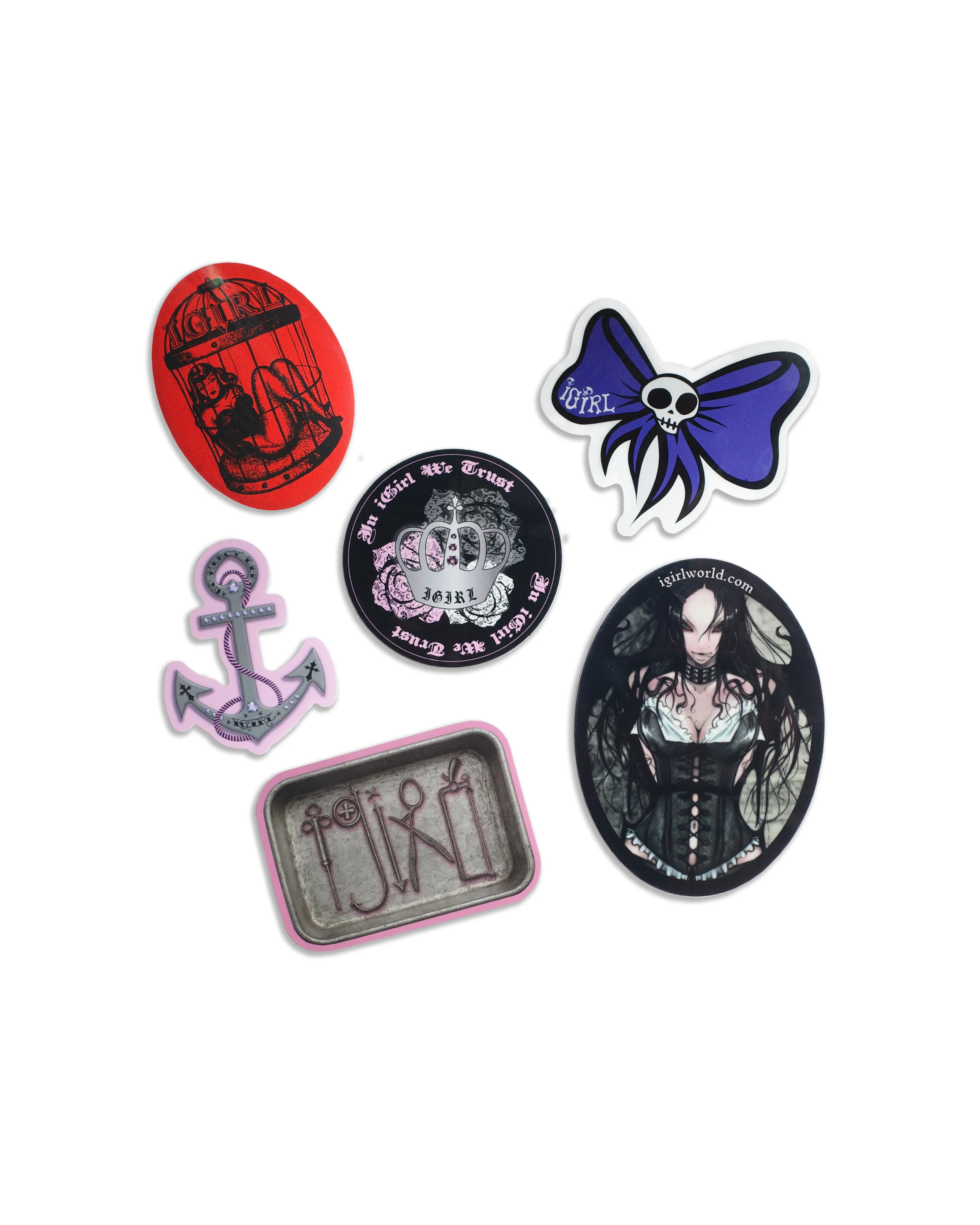 iGirl Sticker Pack